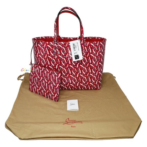 Christian Louboutin Large Cabata Graphic Print Tote - Picture 5 of 9